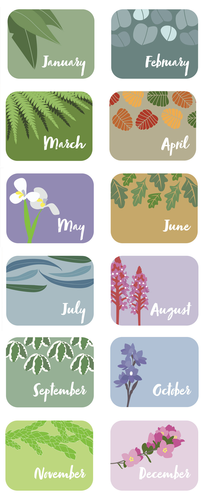 Stream Design Social calendar Summer